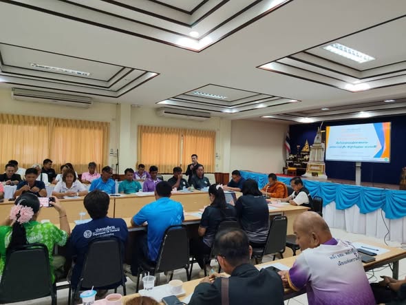 พช.เขื่องใน ร่วมประชุมเตรียมความพร้อมการจัดหน่วยแพทย์พระราชทานโรงพยาบาลจุฬาภรณ์